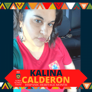 My name is Kalina Calderon, I am Portuguese and Peruvian, I attend the Lakeland FTC and I am enrolled in the Evening Electrical program.